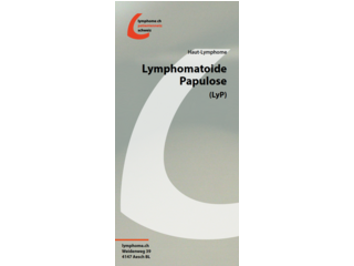 lymphome.ch Flyer Lymphomatoide Papulose (LyP) - Actuellement disponible uniquement en allemand, la version française suivra bientôt.